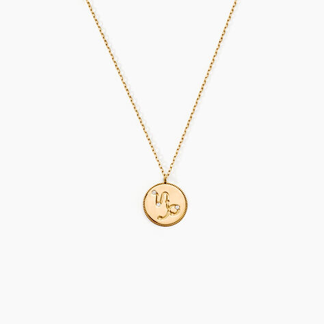 Collier Astrolae Or Jaune Diamant - Colliers Zodiaque Femme | Histoire d’Or