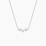 Collier Te Amo Argent Blanc - F&ecirc;te des m&egrave;res Femme | Histoire d&rsquo;Or