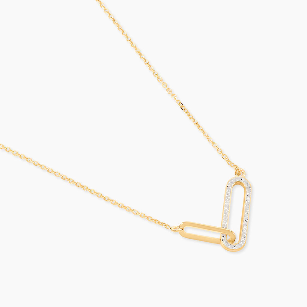 Collier Link Or Jaune - Colliers Femme | Histoire d&rsquo;Or