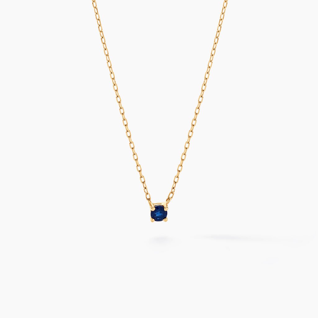 Collier Onora Or Jaune Saphir - Colliers Femme | Histoire d&rsquo;Or