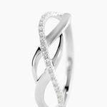 Bague Omnia Or Blanc Diamant - Bagues avec pierre Femme | Histoire d&rsquo;Or