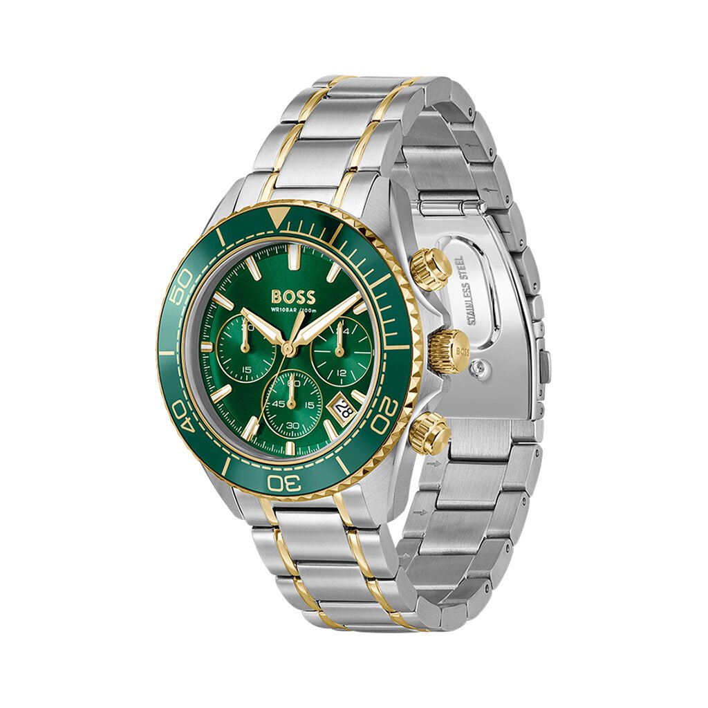 Montre Boss Sealiner Vert - Montres Homme | Histoire d&rsquo;Or