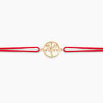 Bracelet Genevivo Or Jaune - Bracelets cordon Famille | Histoire d&rsquo;Or