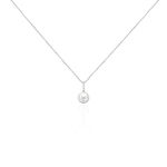 Collier Mathie Argent Blanc Perle De Culture Et Oxyde De Zirconium - Colliers fantaisie Femme | Histoire d&rsquo;Or
