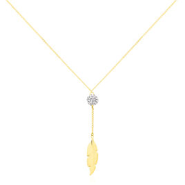 Collier Powoo Or Jaune Strass - Colliers Femme | Histoire d’Or
