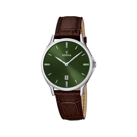 Montre Festina Classics 39 Vert - Nouveautés Homme | Histoire d’Or