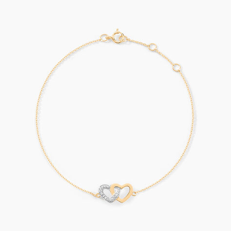 Bracelet Brunehaut Or Jaune Diamant - Bracelets Femme | Histoire d&rsquo;Or