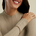 Bracelet Jonc Louliaae Plaqu&eacute; Or Jaune - Bracelets joncs Femme | Histoire d&rsquo;Or