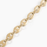 Bracelet William Plaqu&eacute; Or Jaune - Bracelets cha&icirc;ne Homme | Histoire d&rsquo;Or