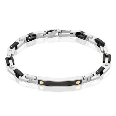 Bracelet Jourdan Acier Gris - Bracelets Homme | Histoire d&rsquo;Or