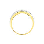 Bague Bryanna Or Bicolore Diamant - Bagues avec pierre Femme | Histoire d&rsquo;Or