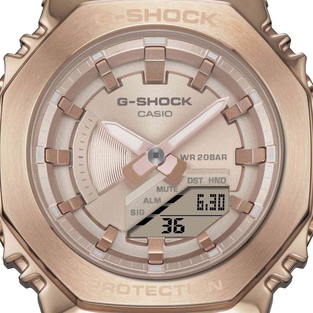 Montre Casio G-shock Casio G Shock Gm2100 Rose - Montres Femme | Histoire d’Or