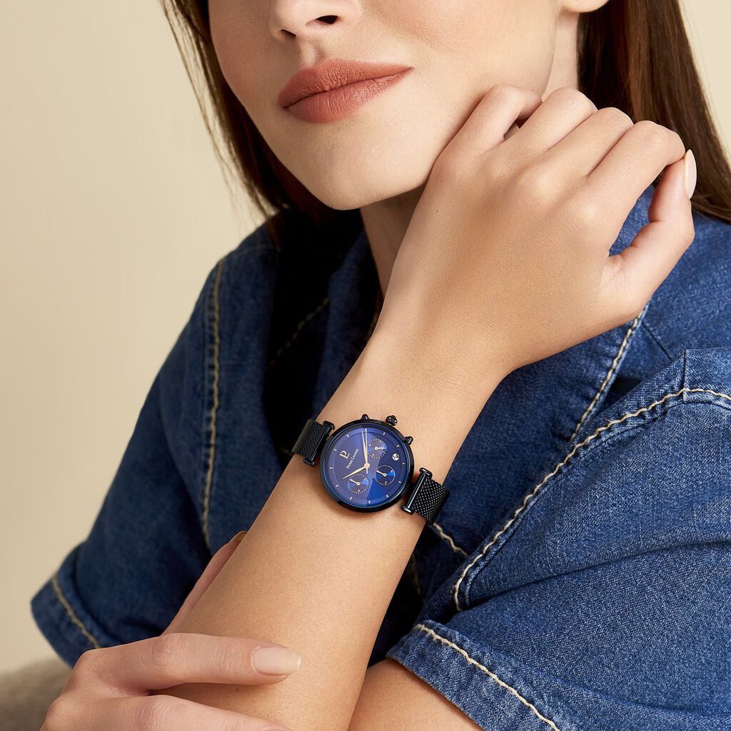 Montre Pierre Lannier Lutecia Bleu - Montres Femme | Histoire d’Or