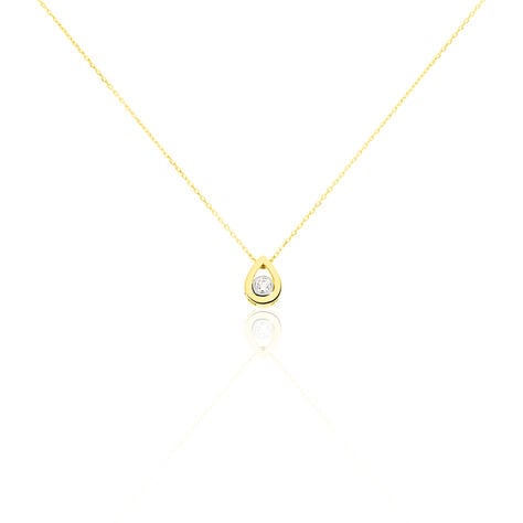 Collier Fidelia Or Jaune Diamant - Colliers Femme | Histoire d&rsquo;Or