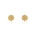 Boucles D'oreilles Puces Dyonis Acier Jaune - Boucles d'oreilles fantaisie Femme | Histoire d&rsquo;Or