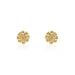 Boucles D'oreilles Puces Dyonis Acier Jaune - Boucles d'oreilles fantaisie Femme | Histoire d’Or