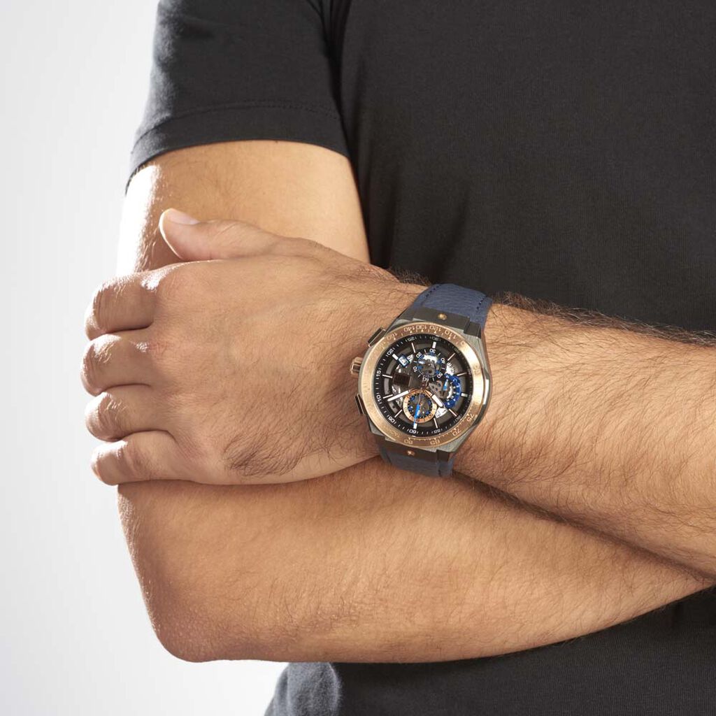 Montre Cerruti Ruscello Noir - Montres Homme | Histoire d&rsquo;Or