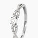 Bague Solitaire Livia Or Blanc Diamant - Bagues solitaires Femme | Histoire d’Or
