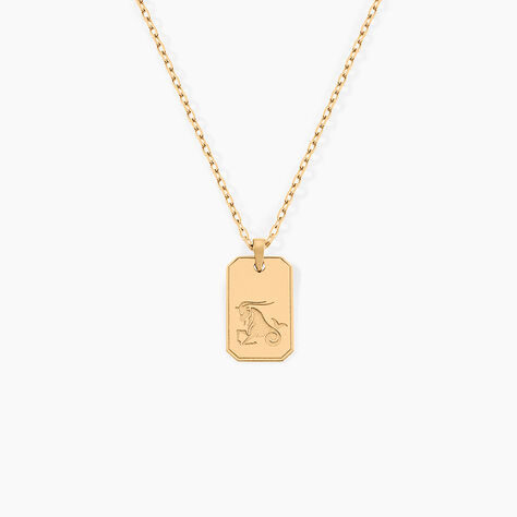 Collier Plaqué Or Quintien - Colliers Zodiaque Homme | Histoire d’Or