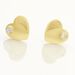 Boucles D'oreilles Puces Daria Coeur Plein Or Jaune Oxyde De Zirconium - Clous d'oreilles Famille | Histoire d’Or