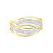Bague Enora Or Jaune Diamant - Bagues avec pierre Femme | Histoire d’Or