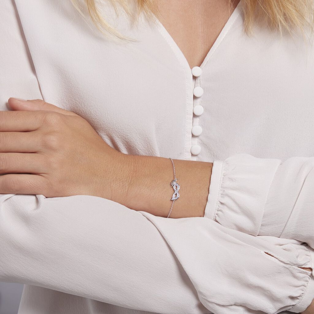 Bracelet Argent Bartolomee Oxydes De Zirconium - Bracelets Femme | Histoire d’Or