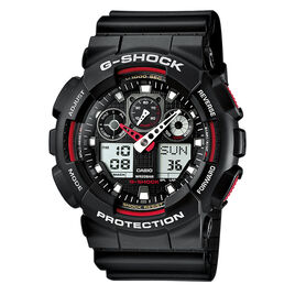 Montre Casio G-shock Black & Red Noir - Montres Homme | Histoire d’Or
