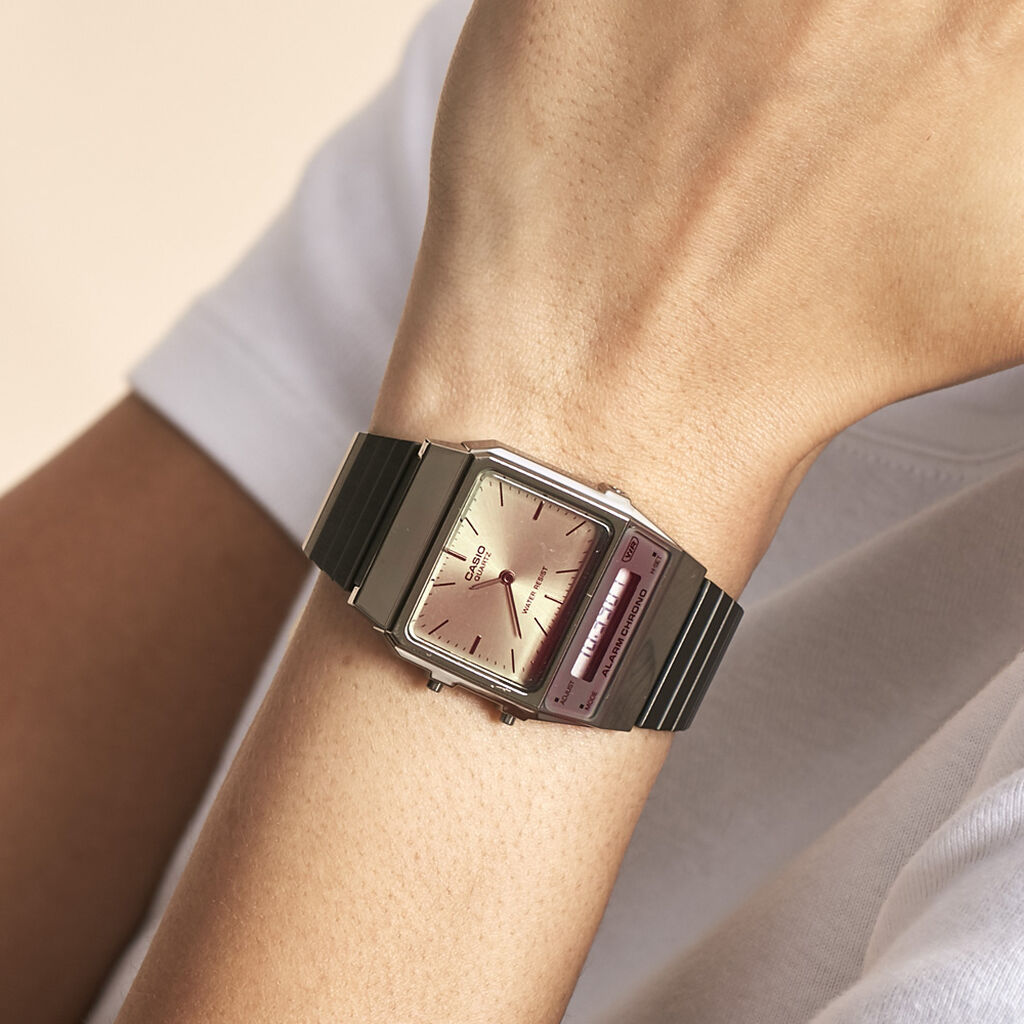 Montre Casio Collection Vintage Edgy Rose - Montres Femme | Histoire d’Or