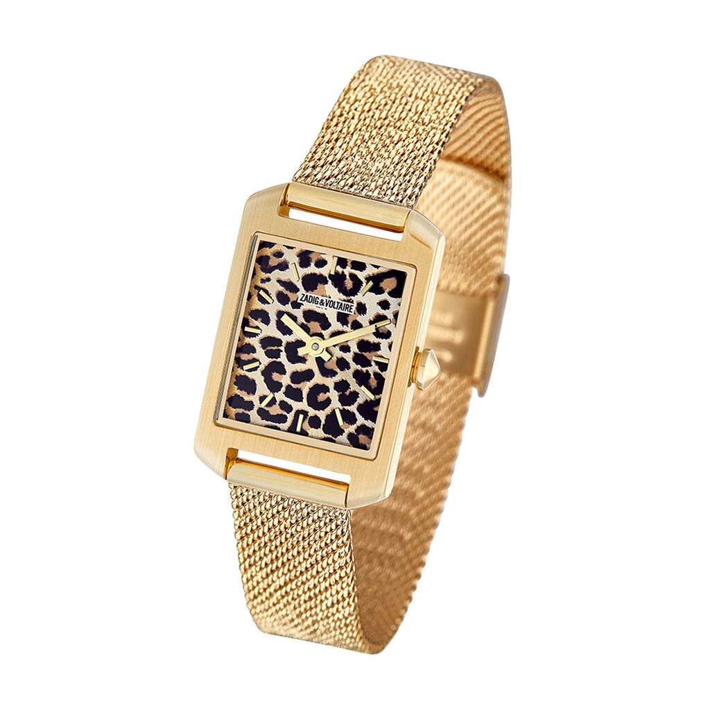 Montre Zadig & Voltaire Dor&eacute; - Id&eacute;es cadeaux Femme | Histoire d&rsquo;Or