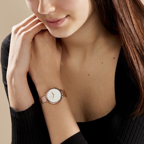 Montre Pierre Lannier Elegance Eolia Blanc - Montres Femme | Histoire d’Or