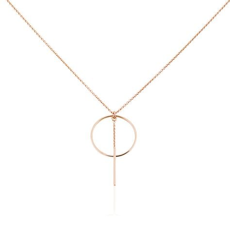 Collier Argent Rose Enissa - Colliers fantaisie Femme | Histoire d’Or