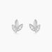 Boucles D'oreilles Puces Tihana Argent Blanc Oxyde De Zirconium - Boucles d'oreilles fantaisie Femme | Histoire d’Or
