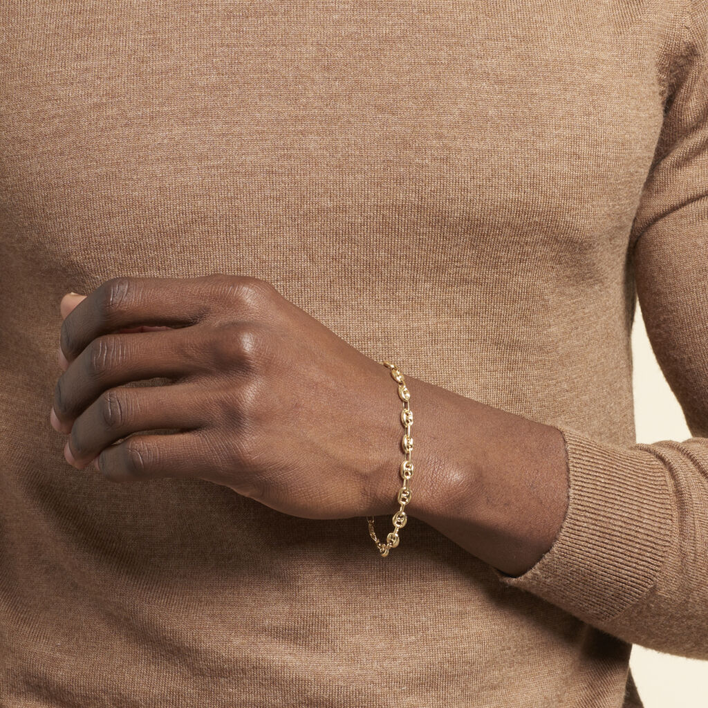 Bracelet Maille Dami Or Jaune - Bracelets chaîne Femme | Histoire d’Or