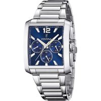 Montre Festina On The Square Chrono Bleu