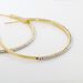 Créoles Tyhana Or Jaune Oxyde - Boucles d'oreilles créoles Femme | Histoire d’Or