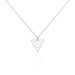 Collier Fidela Argent Blanc - Colliers fantaisie Femme | Histoire d’Or