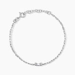 Bracelet Nigelle Argent Blanc Oxyde De Zirconium - Bracelets Femme | Histoire d&rsquo;Or