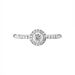 Bague Solitaire Lena Or Blanc Diamant - Bagues solitaires Femme | Histoire d’Or