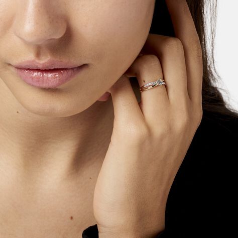 Bague Rory Or Jaune Topaze - Bagues solitaires Femme | Histoire d’Or
