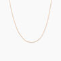 Chaîne Igoa Maille Forçat Diamantee Or Rose