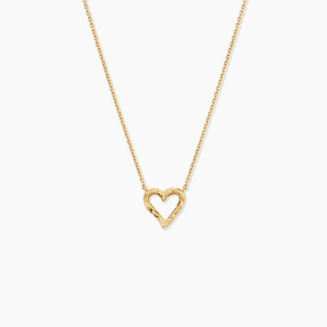 Collier Osamu Argent Dor&eacute; A L'Or 750/1000 - F&ecirc;te des m&egrave;res Femme | Histoire d&rsquo;Or