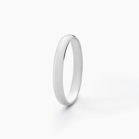 Alliance Meredithe Or Blanc - Alliances Unisex | Histoire d&rsquo;Or