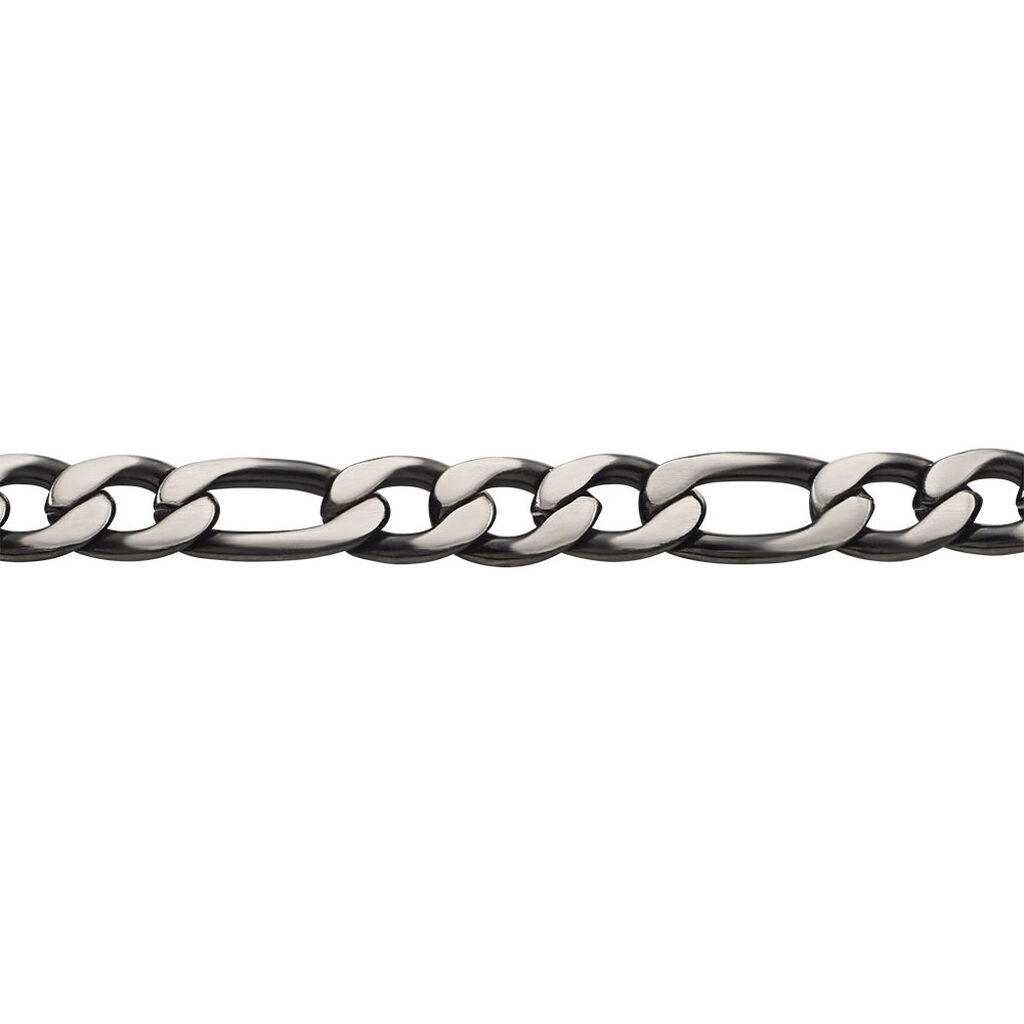 Bracelet Acier Noir Et Gris Dario - Bracelets Homme | Histoire d’Or