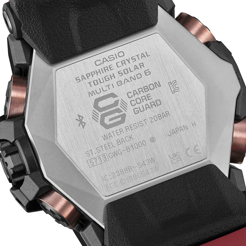 Montre Casio G-shock Mudmaster Noir - Montres solaires Homme | Histoire d&rsquo;Or