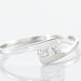 Bague Trilogie Or Blanc Diamant - Bagues avec pierre Femme | Histoire d’Or