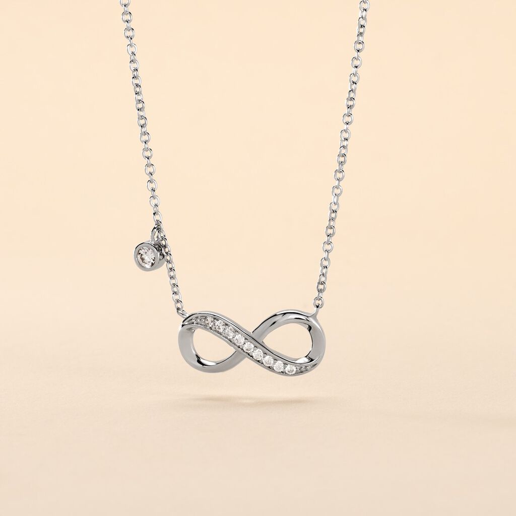 Collier Alexandros Argent Oxyde De Zirconium - F&ecirc;te des m&egrave;res Femme | Histoire d&rsquo;Or