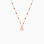 Collier Polka Argent Rose Oxyde De Zirconium - F&ecirc;te des m&egrave;res Femme | Histoire d&rsquo;Or