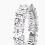 Bague Tapis Rouge Argent Blanc Oxyde De Zirconium - Bagues avec pierre Femme | Histoire d&rsquo;Or