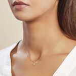 Pendentif Eudocie Coeur Mat Et Brillant Or Jaune - Pendentifs Famille | Histoire d&rsquo;Or