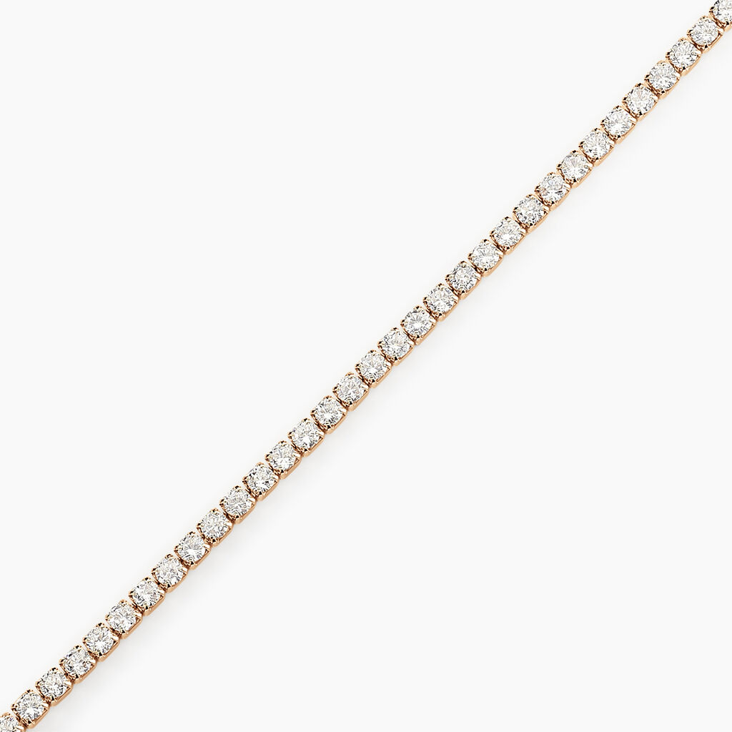 Bracelet Plaqué Or Zoelia Oxydes De Zirconium - Bracelets Femme | Histoire d’Or